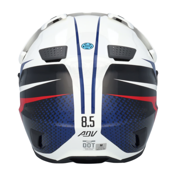 Helmet Kit ADV 8.5 Royal Blue/Red