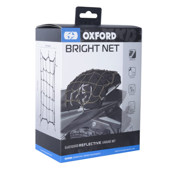 OXFORD - Plasa bagaje BRIGHT NET [REFLECTIVE] 38x38cm
