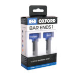 OXFORD - Capete ghidon (contragreutati) BAR ENDS 1 - BLUE (cod vechi: OX-OF872)