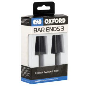 OXFORD - Capete ghidon (contragreutati) BAR ENDS 3 - BLACK (cod vechi: OX-OX187)