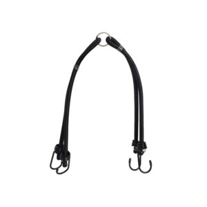 OXFORD - BUNGIES DOUBLE 9mm X 600mm (X2) TÜV APPROVED - BLACK