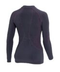 Women's L.S Shirt BIKER - Black/Cyclamen