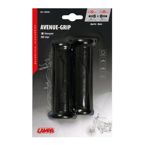 LAMPA - AVENUE, mansoane - negru