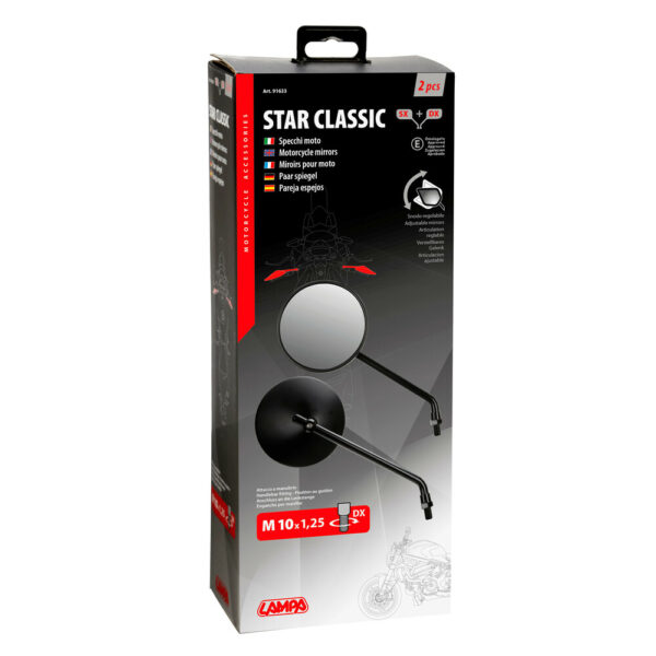 LAMPA - STAR CLASSIC, oglinzi universale [set] M10