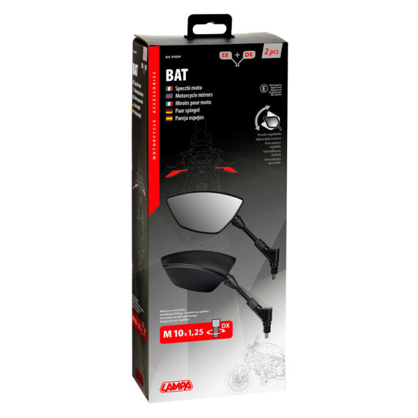 LAMPA - BAT, oglinzi universale [set] M10