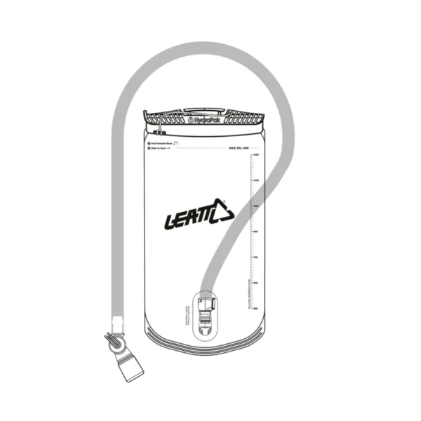 Bladder HydraPak/Leatt 1.5L vertical w tube & bite valve ADV Jackets