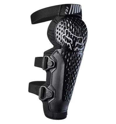 FOX YTH TITAN RACE KNEE GUARD, CE [BLK]